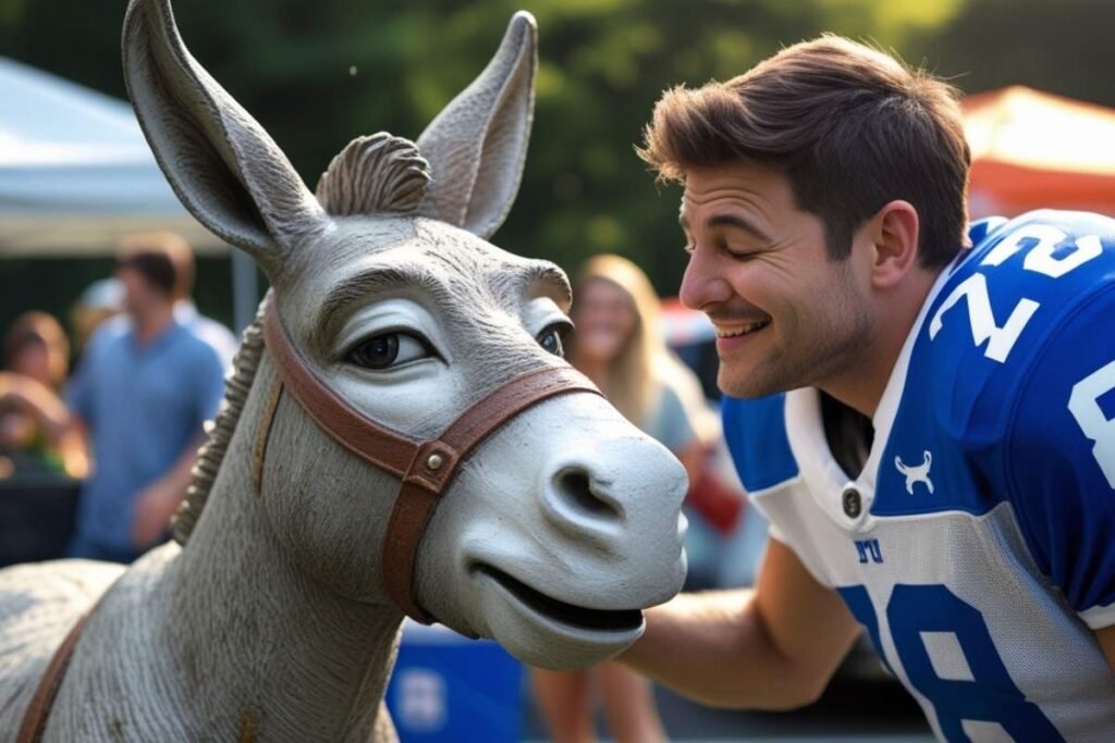 10 Bizarre Tailgating Traditions Only Americans Understand (The Buffalo Bills one is WILD) 3 byu donkey