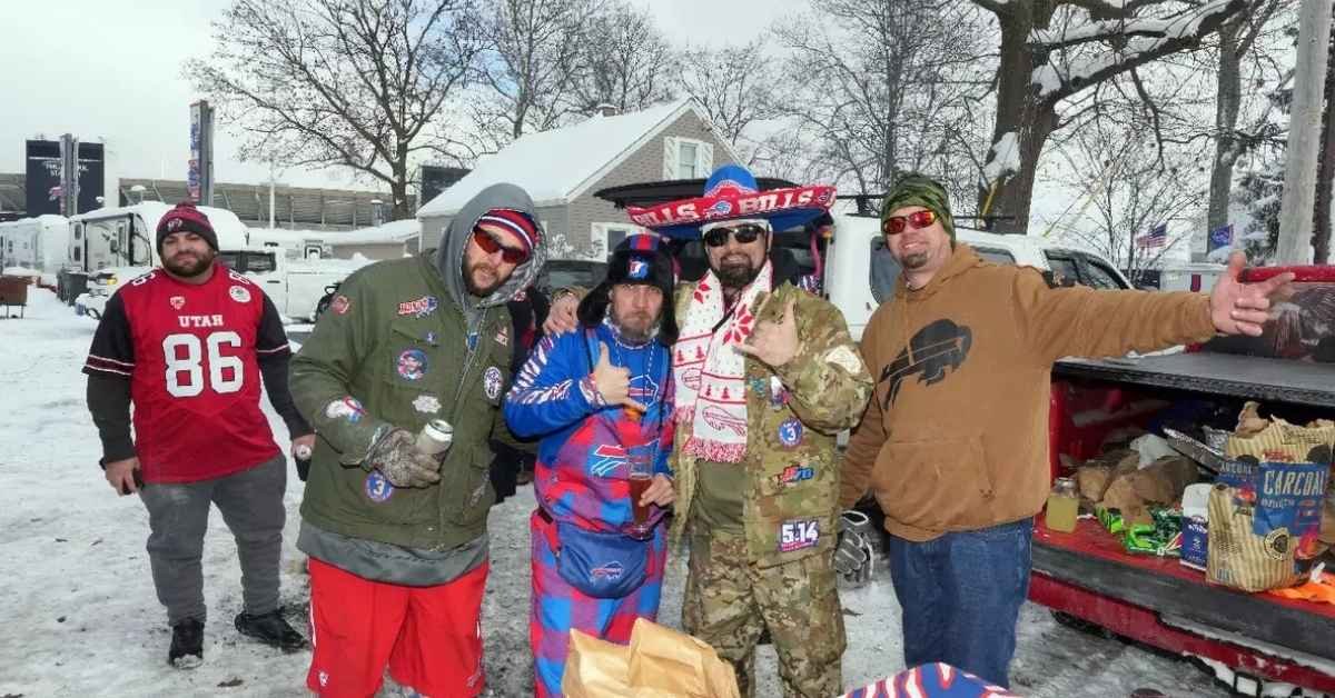 cold weather tailgating