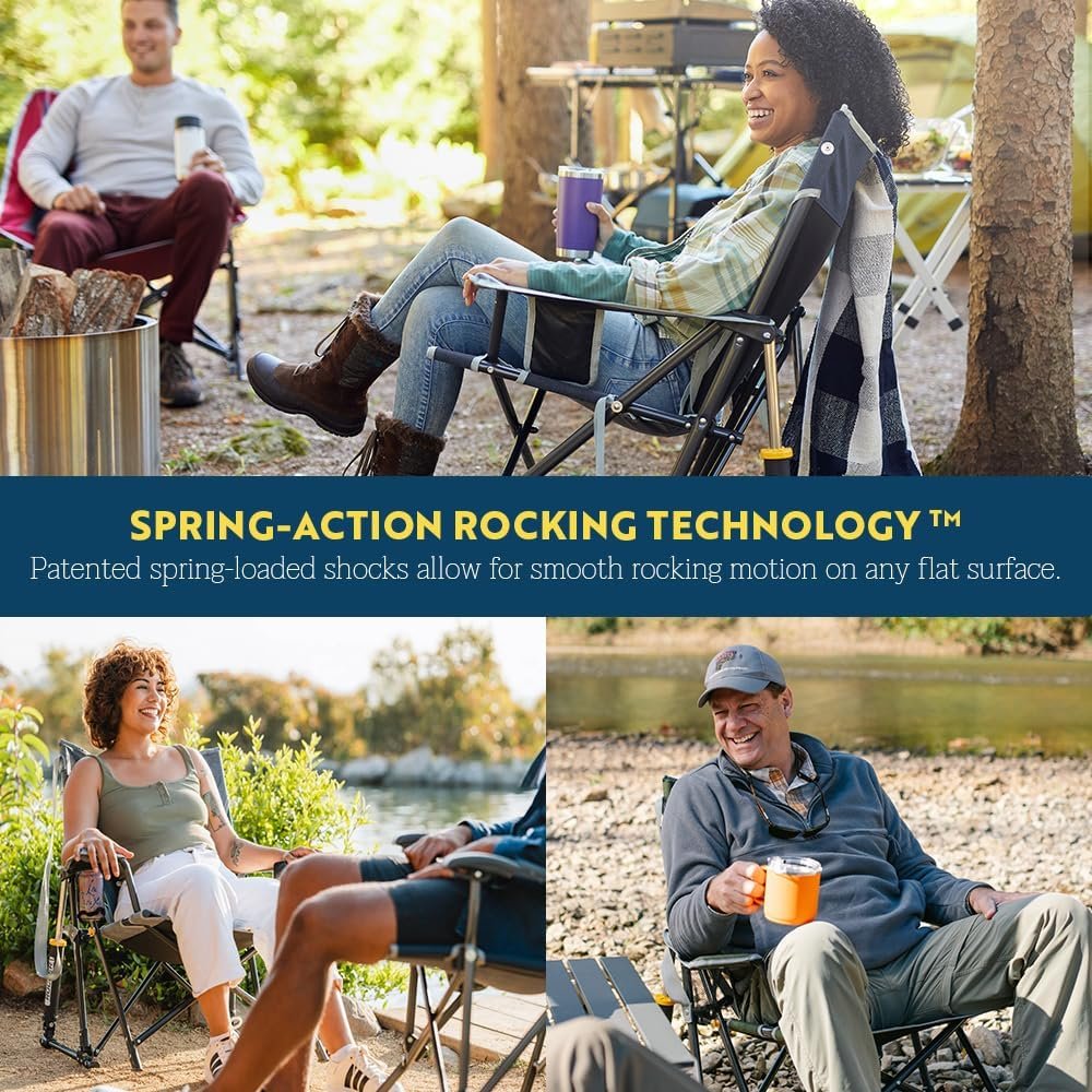 GCI Rocker Chair Review: The Must-Have Chair That Will Transform Your Tailgating and Camping Experience 5 gci rocker chair gci outdoor kickback rocker camping chair