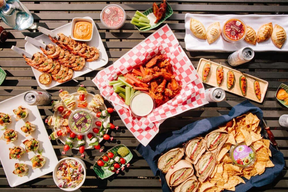 tailgate food portion calculation