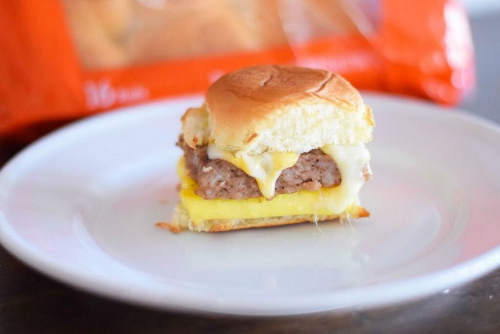Tailgating Breakfast Ideas to Kick Off Game Day Deliciously 2 eggs, sausage and cheese sliders for breakfast