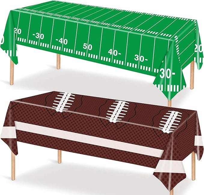football tablecloth set