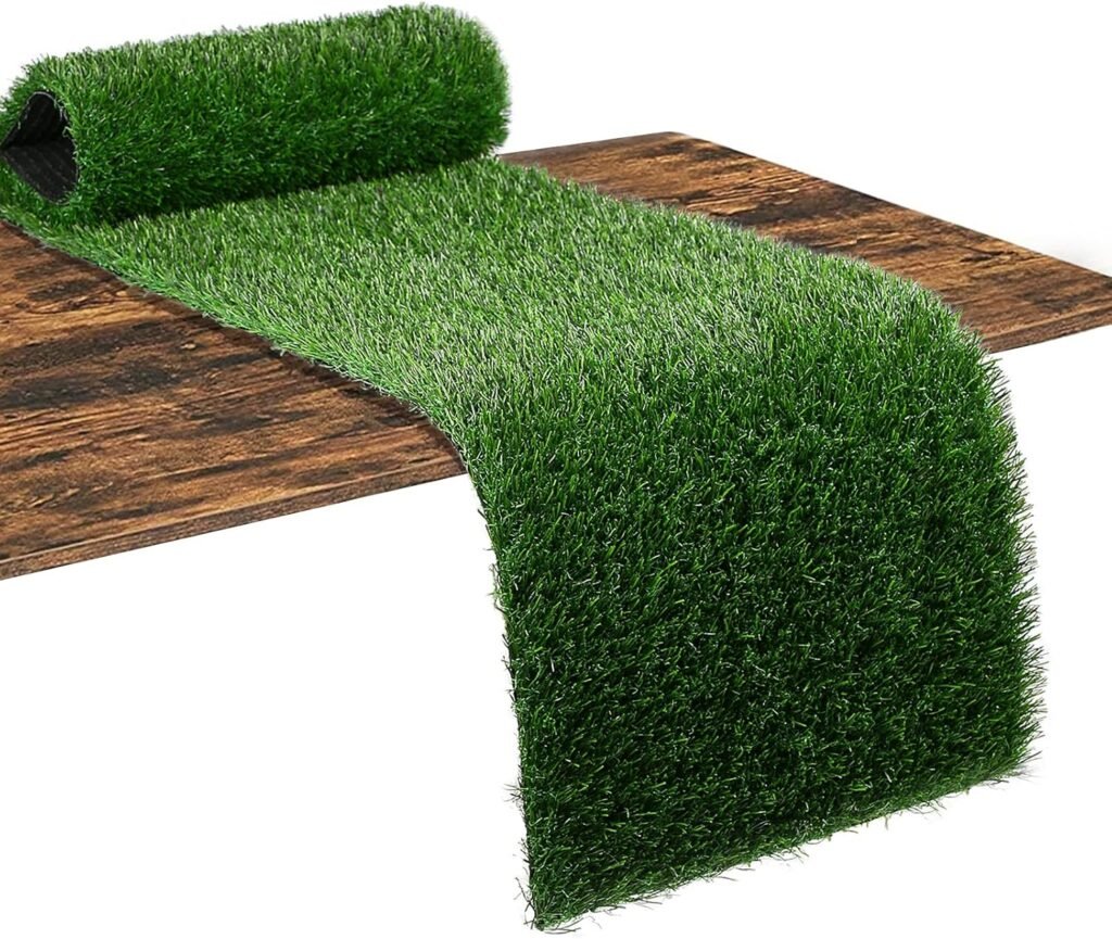 turf grass table runner