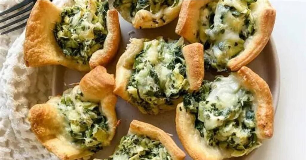 Tailgating Snacks: 26 Easy, Tasty & Crowd-Pleasing Party Ideas 7 spinach dip rolls