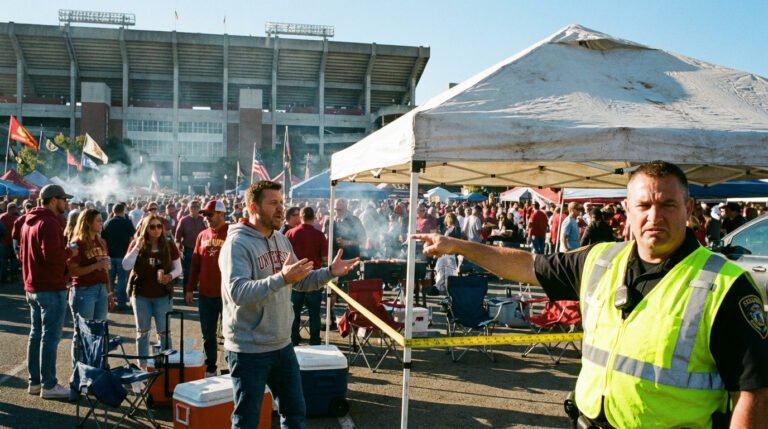 Is Your Canopy Legal? Shocking Rules From the 5 Biggest College Football Stadiums. 1 canopy rules