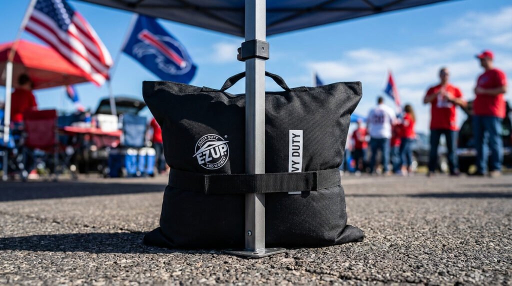 Is Your Canopy Legal? Shocking Rules From the 5 Biggest College Football Stadiums. 2 canopy weights for stadium tailgating